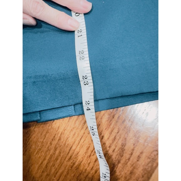 Lord Taylor Teal Pencil Skirt Size 4 Business Career Office Professional - Picture 6 of 7